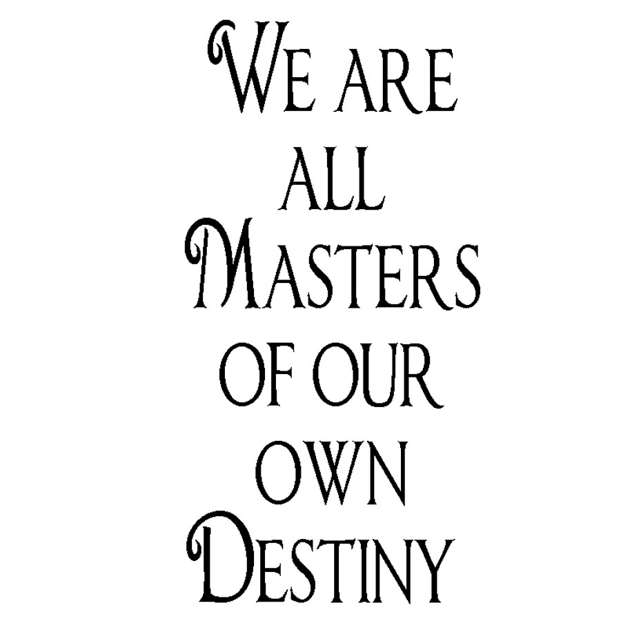 #1769 - Master of Destiny - Words/Inspiration